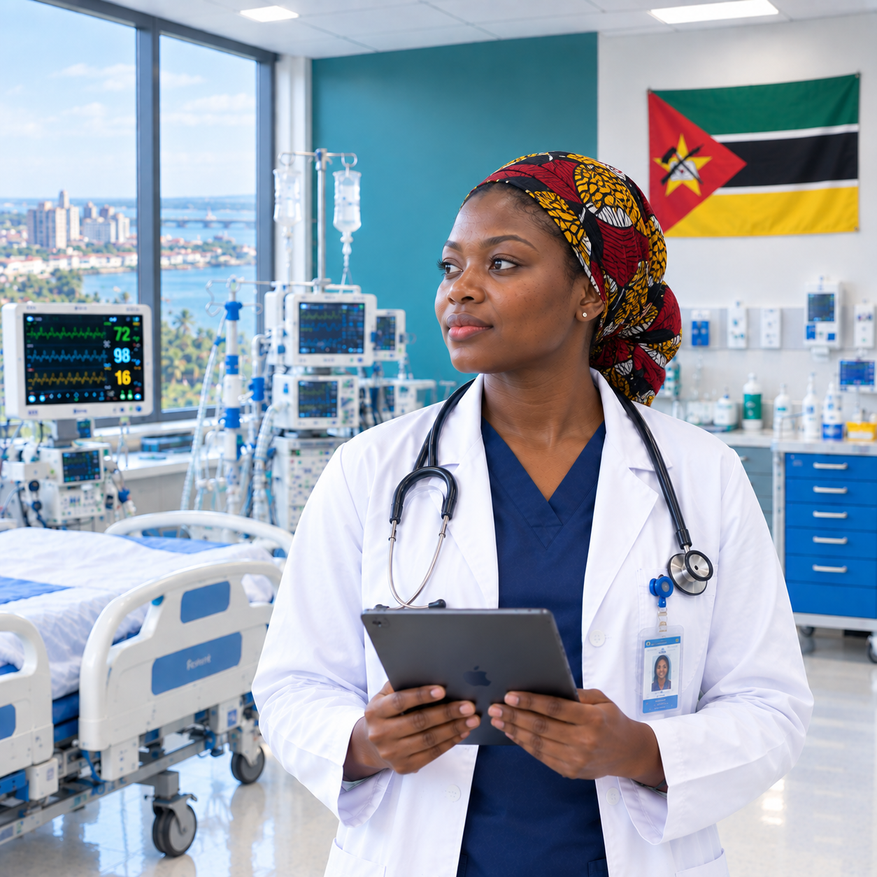 Medical equipment supplier for hospitals and healthcare facilities in Mozambique